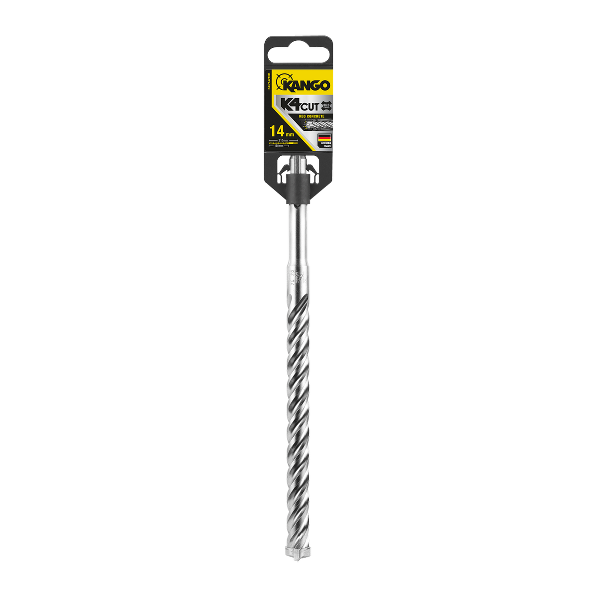 Kango SDS Plus Drill Bit - 14mm x 210mm - Steel - Low Vibration Performance