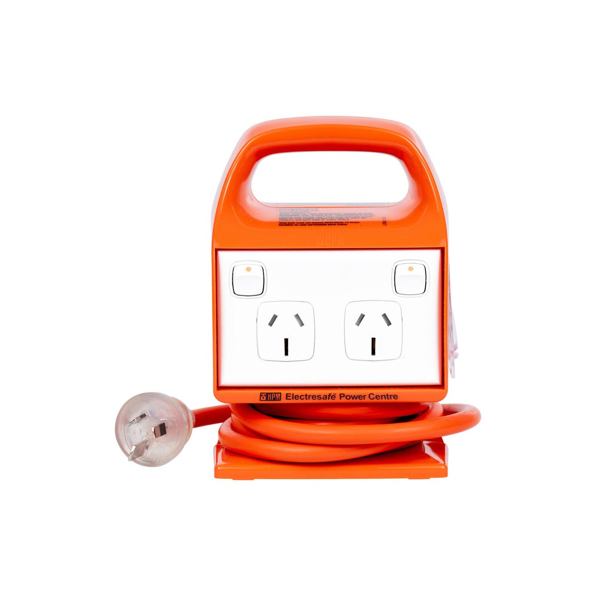 HPM Electresafe Power Centre - 15 Amp - Plastic - RCD Safety Switch