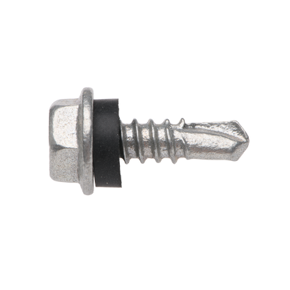 Buildex Cladding Fencing Teks Screws with Seal - 10g x 16mm - 100 Pack