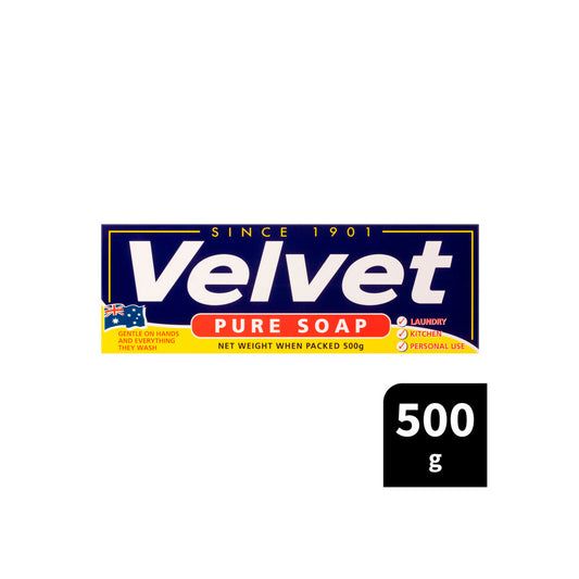 Velvet Pure Laundry Soap Bar - 500g