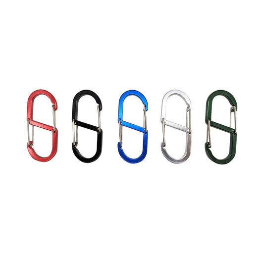 Key Essentials Key Ring Carabiner - 70mm - Steel - Assorted Colours