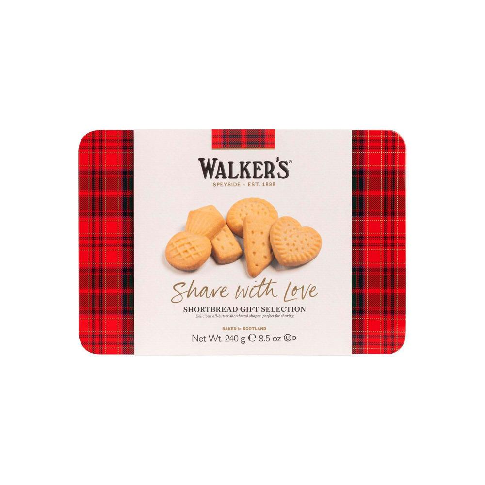 Walkers Share With Love Shortbread Gift Selection Tin - 240g
