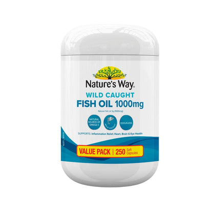 Nature's Way Fish Oil 1000mg - 250 Pack