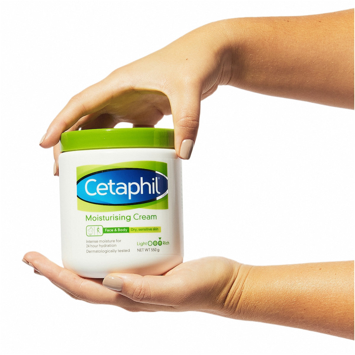 Cetaphil Moisturising Cream For Face & Body 550g