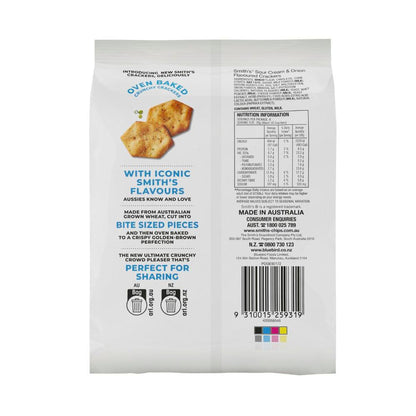 Smith's Crackers Sour Cream & Onion - 160g