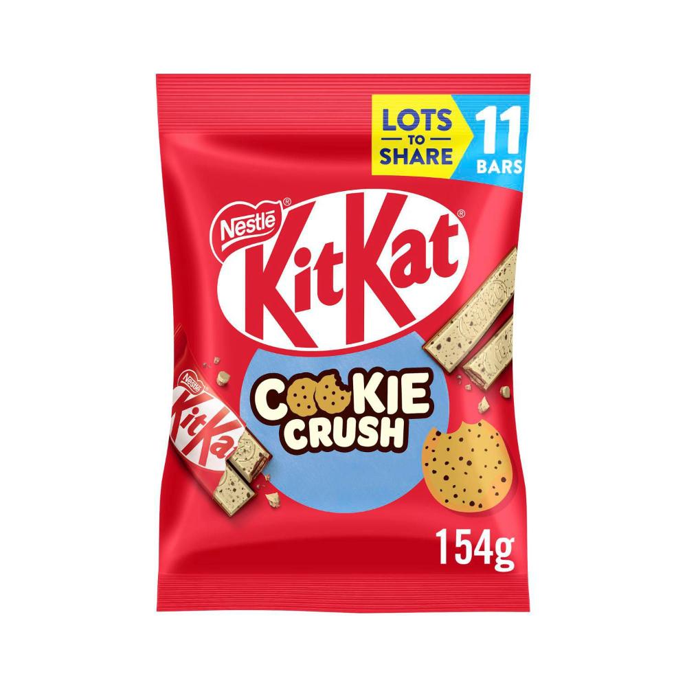 Kit Kat Cookie Crush Fun Pack Bag 11 Piece - 154g