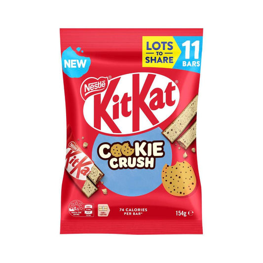 Kit Kat Cookie Crush Fun Pack Bag 11 Piece - 154g