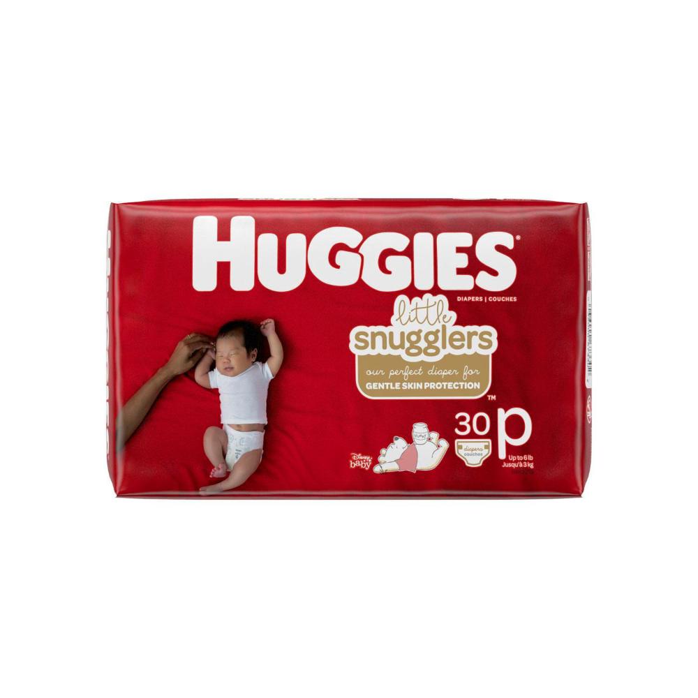 Huggies Premmie Nappies - 30 Pack