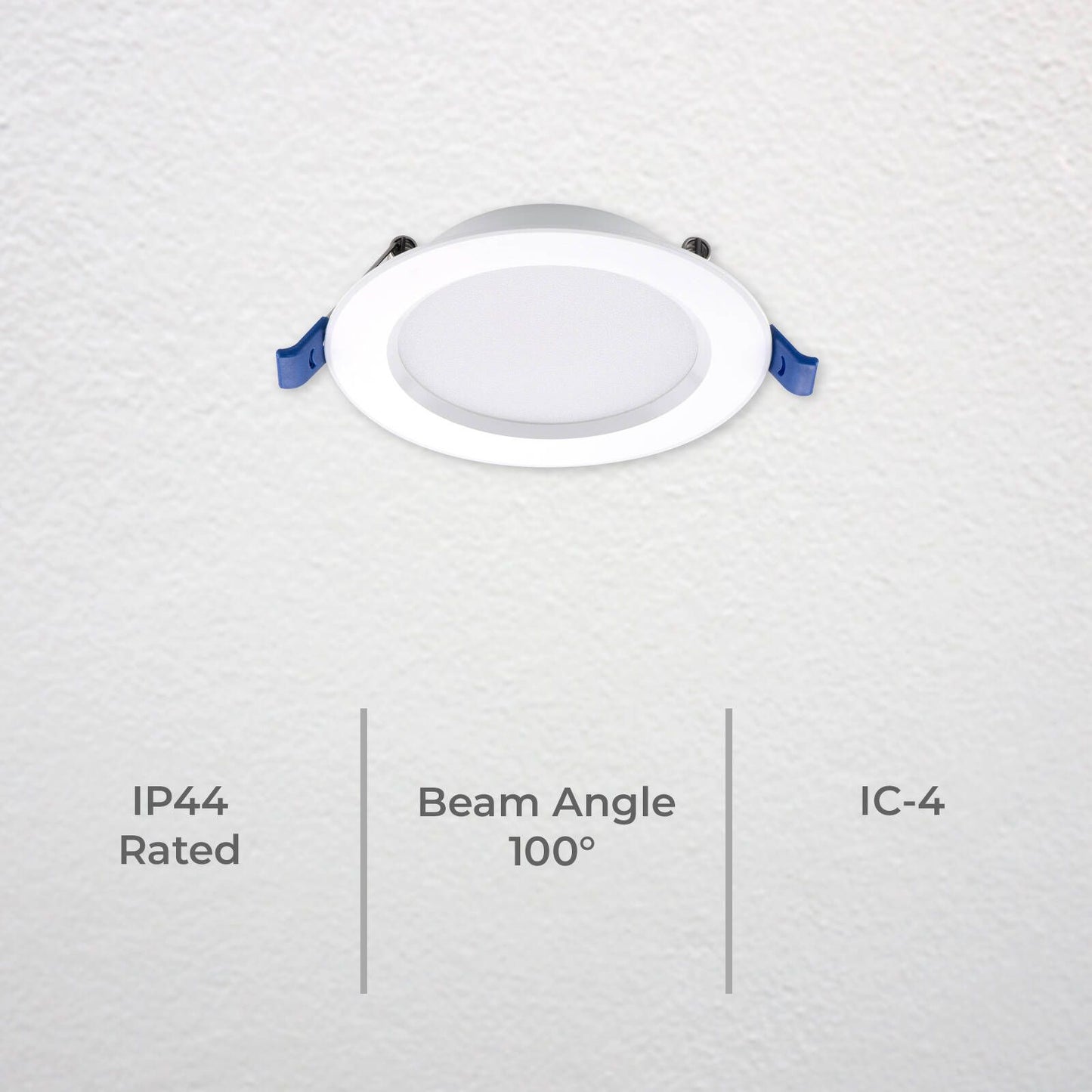 Deta x8 Metal LED Downlight - 70mm - 5W/6W/7W - White