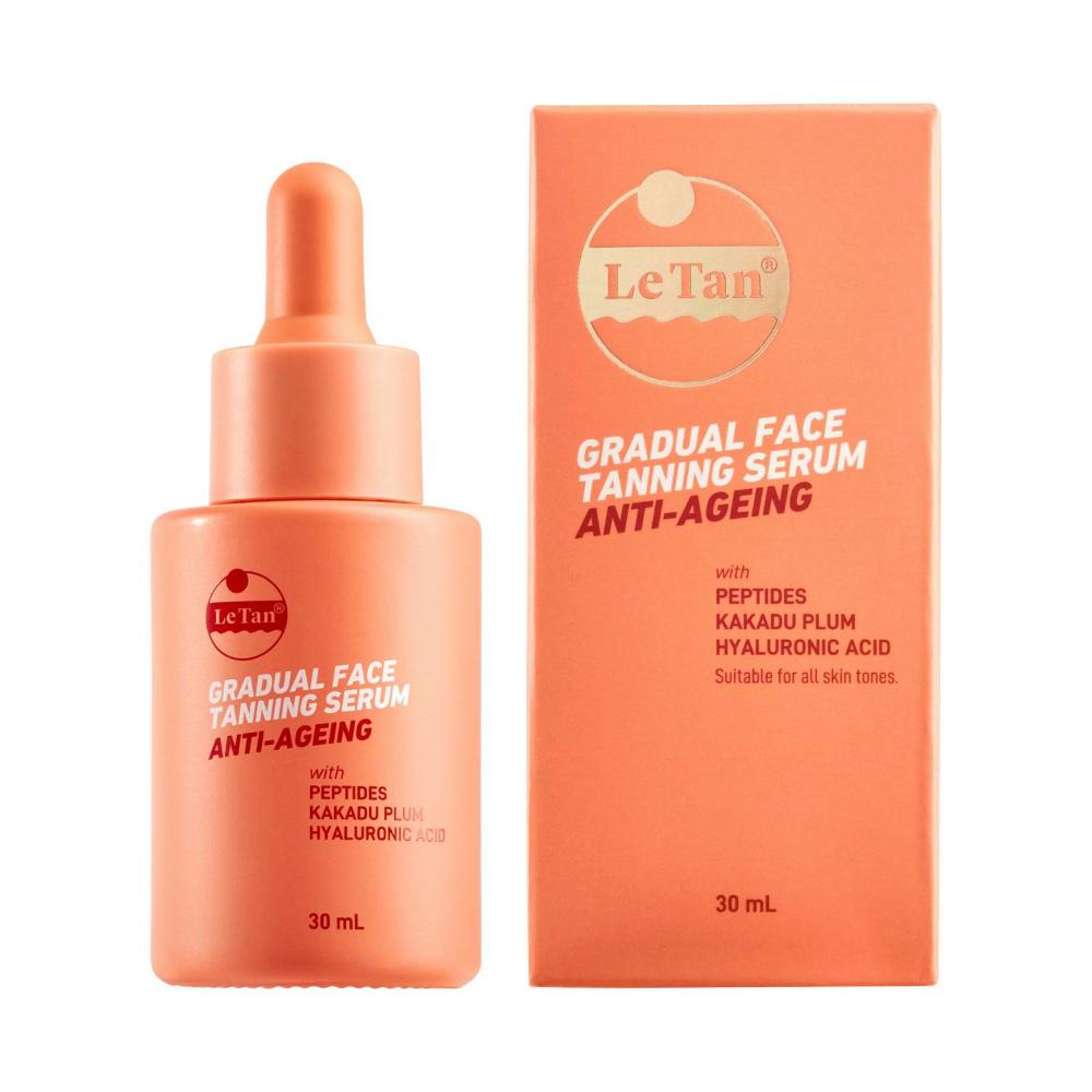 Le Tan Gradual Face Tanning Anti Ageing Serum - 30mL