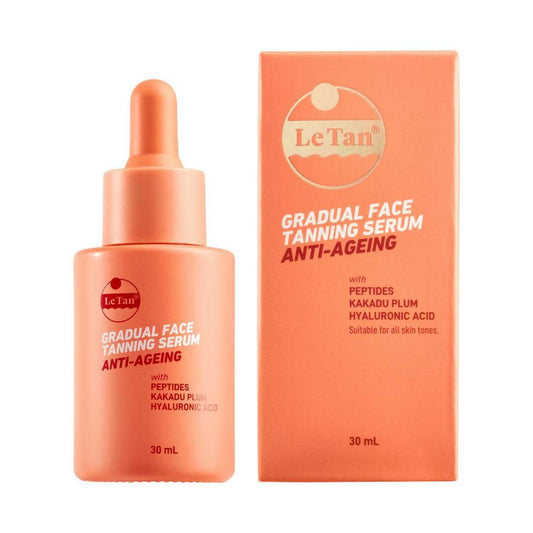 Le Tan Gradual Face Tanning Anti Ageing Serum - 30mL