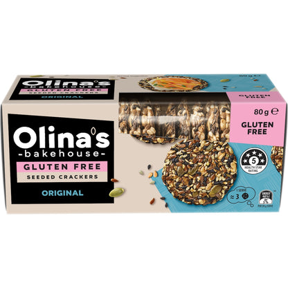 Olinas Bakehouse Seeded Crackers Original 80g