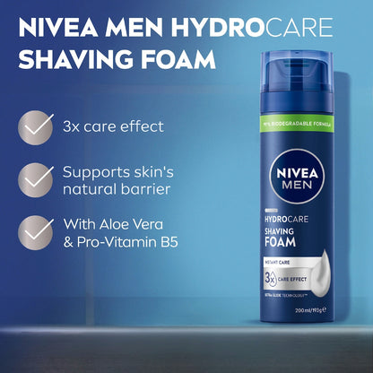 Nivea Men Originals Moisturising Shaving Foam 200ml