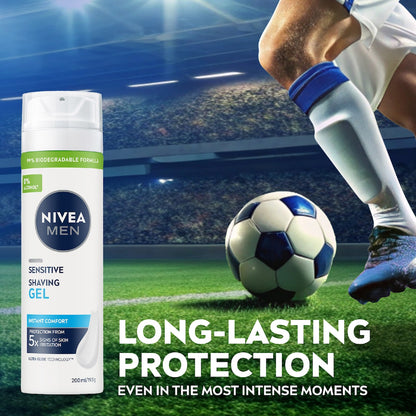 Nivea Men Sensitive Shave Gel With Chamomile & Vitamin E 200ml