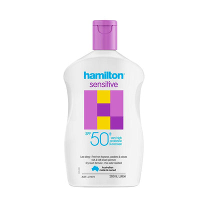 Hamilton Sensitive Sunscreen SPF 50+ - 265mL