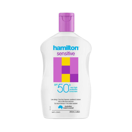 Hamilton Sensitive Sunscreen SPF 50+ - 265mL