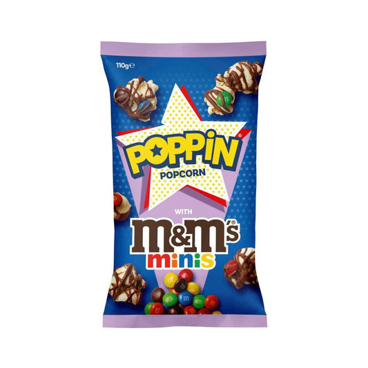 Poppin Popcorn M&M Flavour - 110g