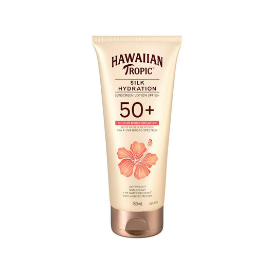 Hawaiian Tropic Silk Hydration Sunscreen Lotion SPF 50+ - 180mL