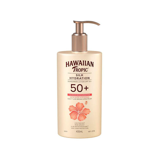 Hawaiian Tropic Silk Hydration Sunscreen Lotion SPF 50+ - 400mL