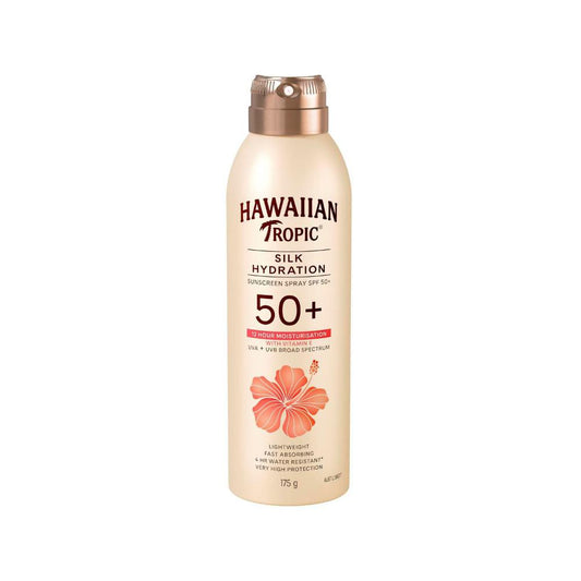 Hawaiian Tropic Silk Hydration Sunscreen Spray SPF 50+ - 175g