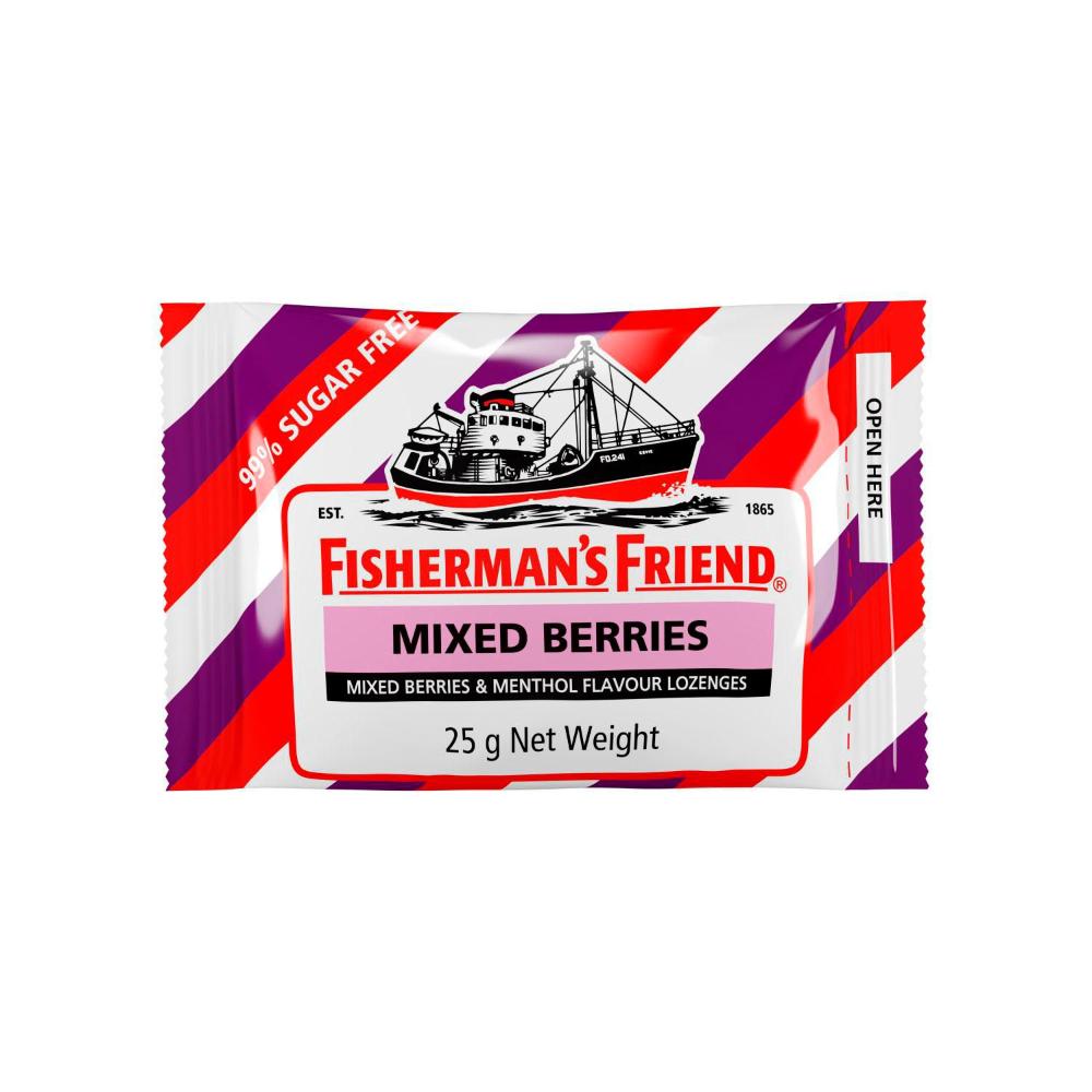 Fishermans Friend Lozenges Mixed Berries - 25g