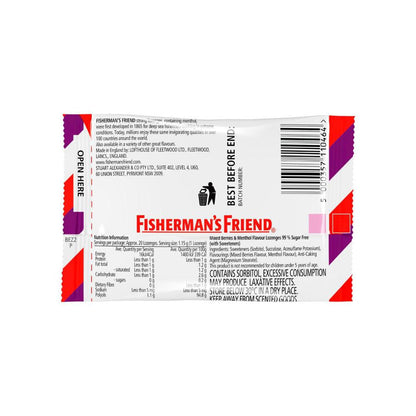 Fishermans Friend Lozenges Mixed Berries - 25g