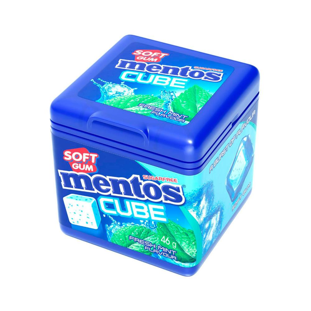 Mentos Cube Gum Ice Mint - 46g