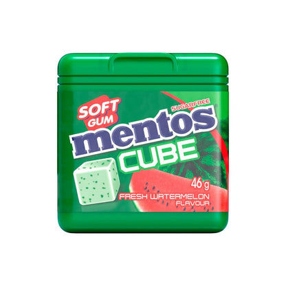 Mentos Cube Gum Watermelon - 46g