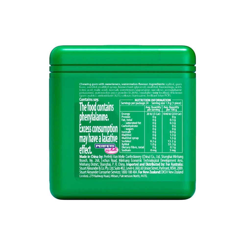 Mentos Cube Gum Watermelon - 46g