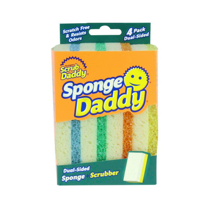 Scrub Daddy Sponge Daddy - 4 Pack