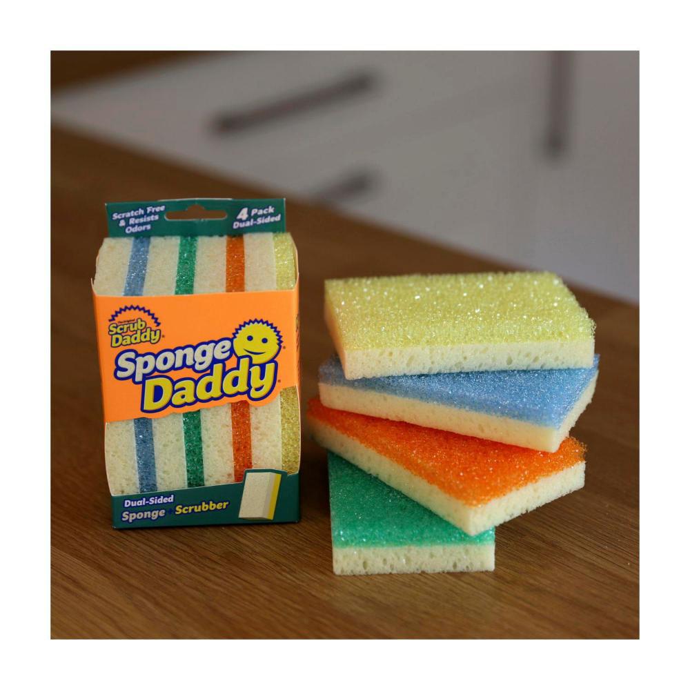 Scrub Daddy Sponge Daddy - 4 Pack