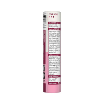 Soothers Refreshing Berry Liquid Centres Stick - 10 Pack
