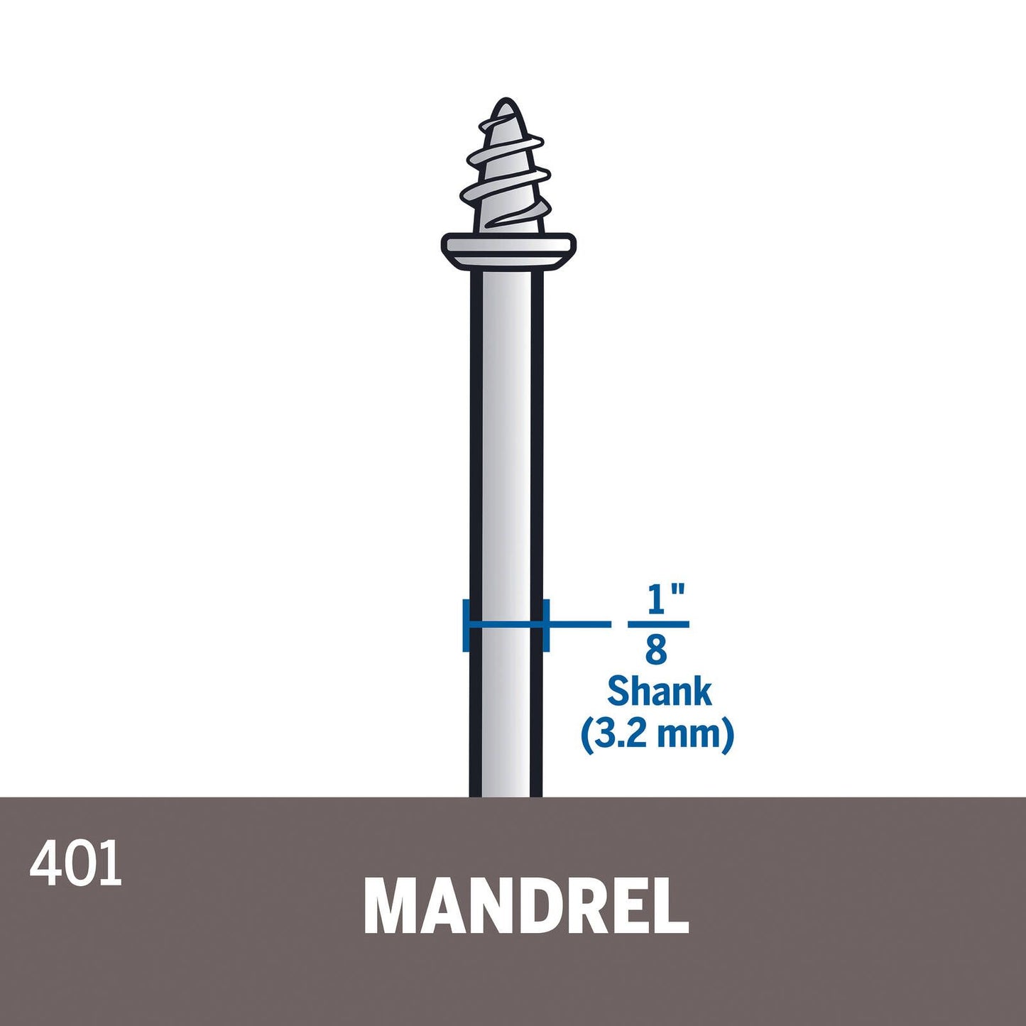 Dremel Mandrel Screw - 401