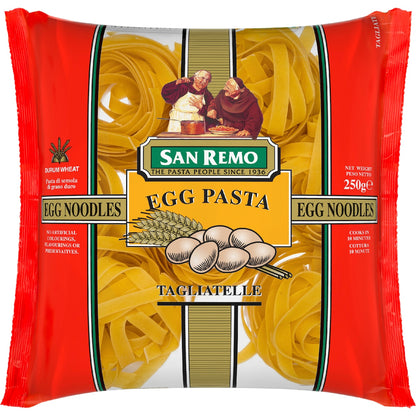 San Remo Tagliatelle Egg Noodle Pasta 250g