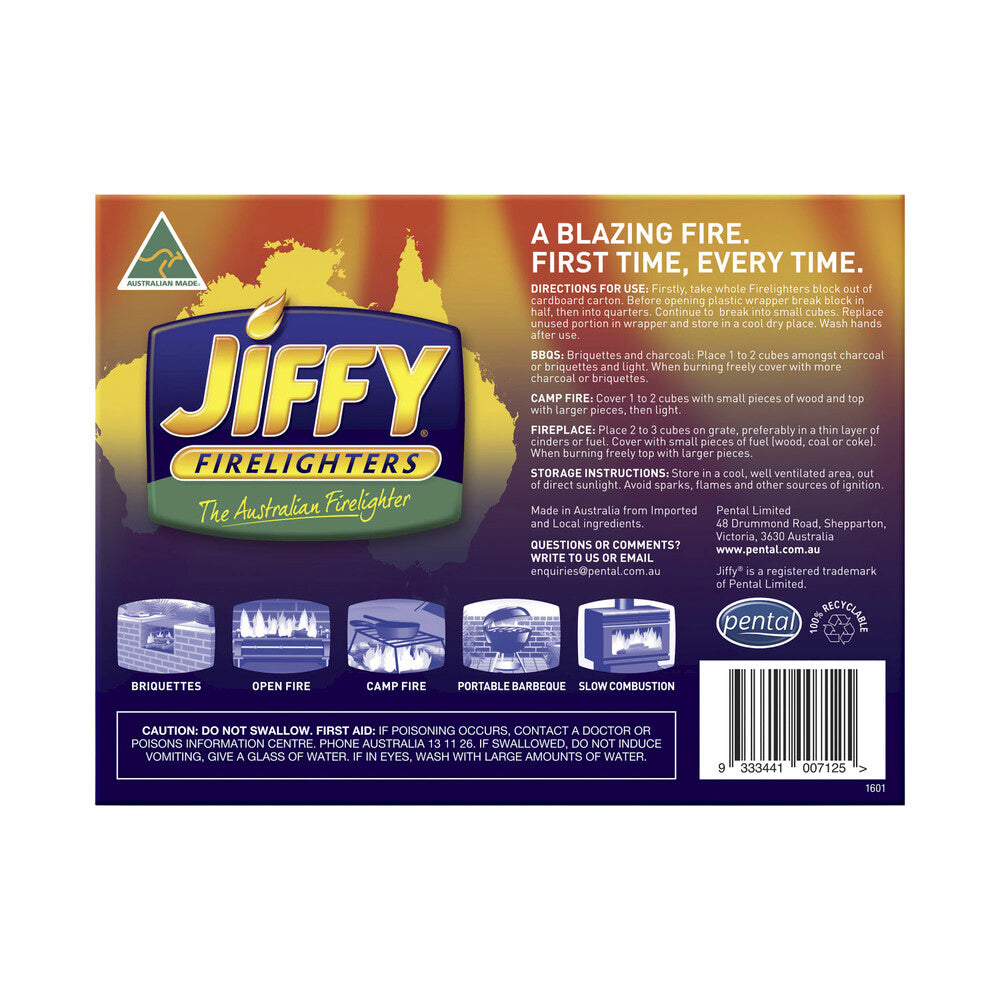 Jiffy Firelighters - 24 pack