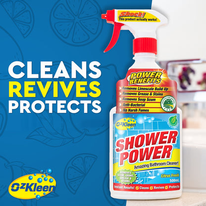 Ozkleen Shower Power Citrus Cleaner Trigger 500ml