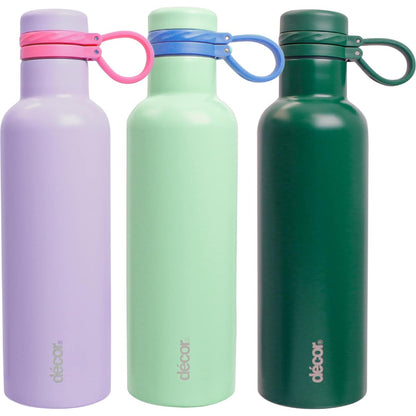Decor Hydro Stainless Steel Bottle Assorted 750ml Each