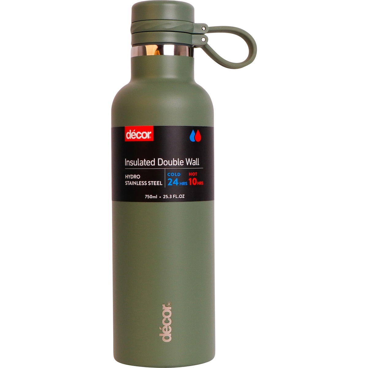 Decor Hydro Stainless Steel Bottle Assorted 750ml Each