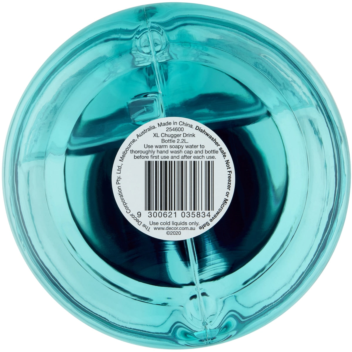 Decor Chugger Xl Tritan Water Drink Bottle Assorted 2.2l Each