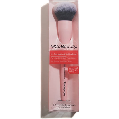 Mcobeauty Pro Foundation & Buffing Brush Each