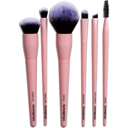 Mcobeauty Everyday 6 Piece Essentials Brush Set Each