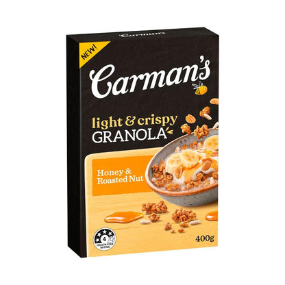 Carman's Light & Crispy Granola Honey Nut - 400g
