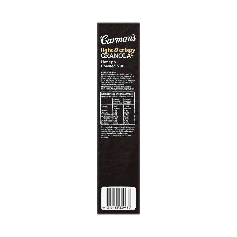 Carman's Light & Crispy Granola Honey Nut - 400g