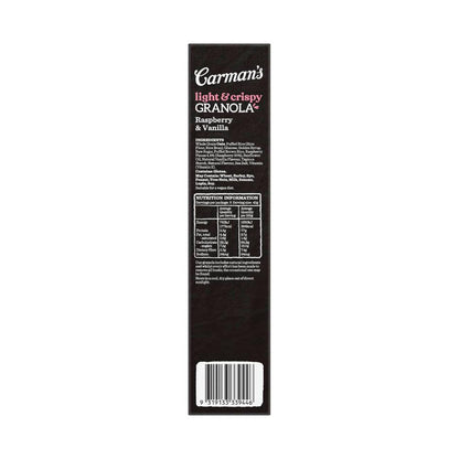 Carman's Light & Crispy Granola Raspberry & Vanilla - 400g
