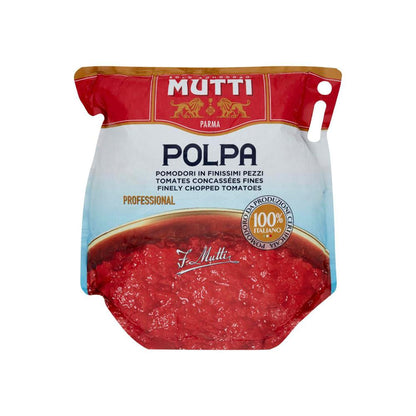 Mutti Polpa Tomatoes Pouch - 5Kg