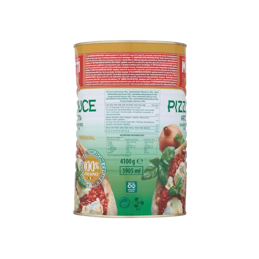 Mutti Pizza Sauce Aromatizzata - 4.1kg