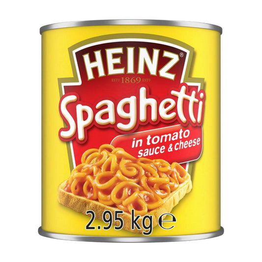 Heinz Spaghetti In Tomato Sauce & Cheese - 2.95kg