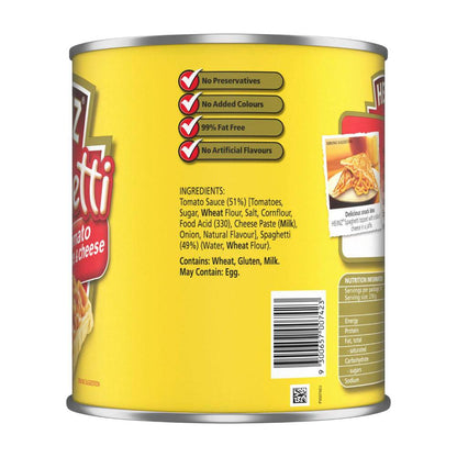 Heinz Spaghetti In Tomato Sauce & Cheese - 2.95kg