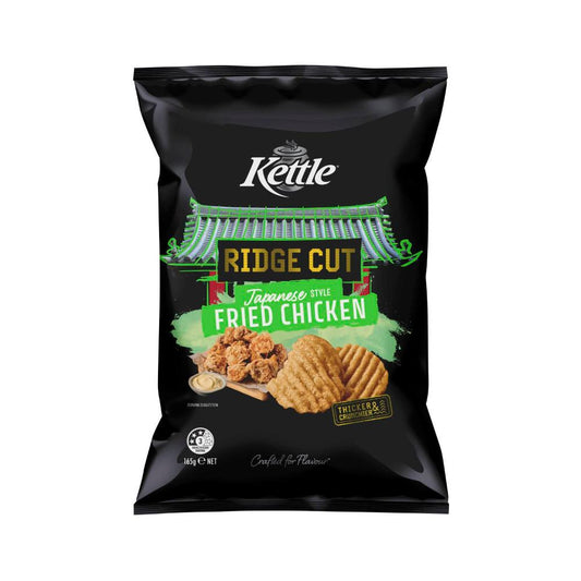 Kettle Ridge Cut Potato Chips Fried Chicken - 165g