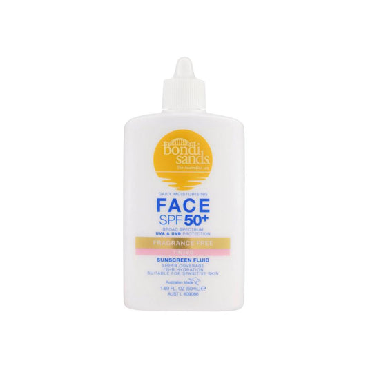 Bondi Sands Fragrance Free Face Sunscreen Tinted SPF 50+ - 50mL